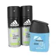 Adidas Cool&Dry Deo 2x150ml + Revitalisi Gel 100ml