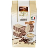 Feine Biscuits Cubus Wafers Cappuccino Wafle 125g
