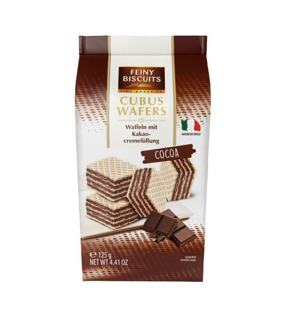 Feine Biscuits Cubus Wafers Cocoa Wafle 125g