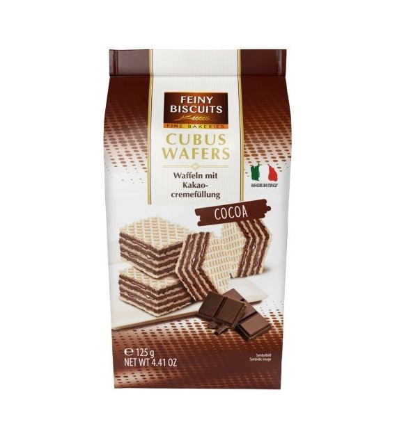 Feine Biscuits Cubus Wafers Cocoa Wafle 125g