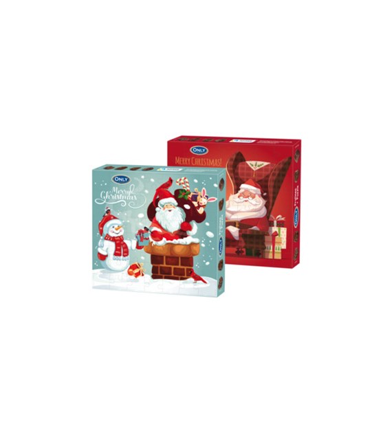 Only Merry Christmas Praliny Mleczne Puzzle 120g