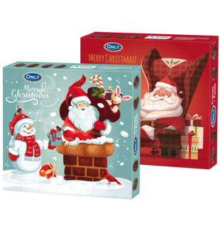 Only Merry Christmas Praliny Mleczne Puzzle 120g