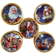 JB Nostalgic Santa Ciastka Puszka 150g