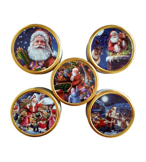 JB Nostalgic Santa Ciastka Puszka 150g