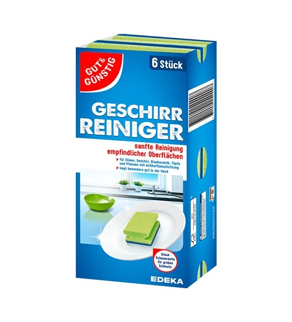 G&G Geschirr Reiniger Gąbki 6szt