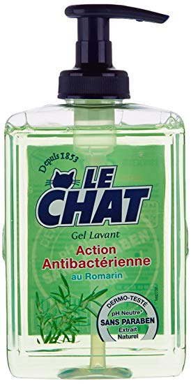 Le Chat Action Antibacterienne Romarin Mydło 300ml