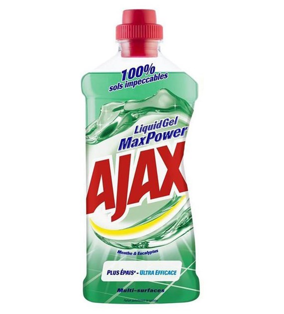 Ajax Max Power Menthe Eucalyptus 750ml