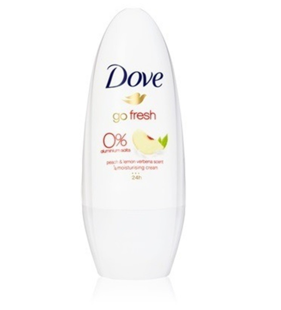 Dove Go Fresh Peach Lemon Kulka 50ml