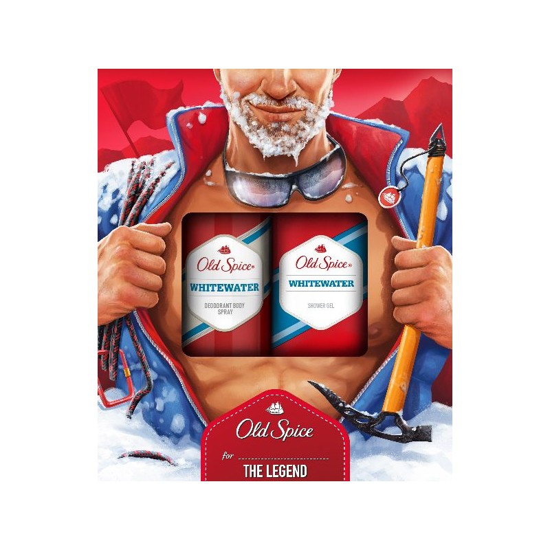 Old Spice Whitewater Deo 150ml + Gel 250ml