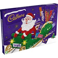 Cadbury Medium Selection Santa 5 Bars 169g