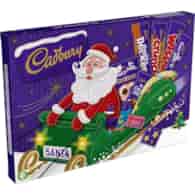 Cadbury Medium Selection Santa 5 Bars 169g