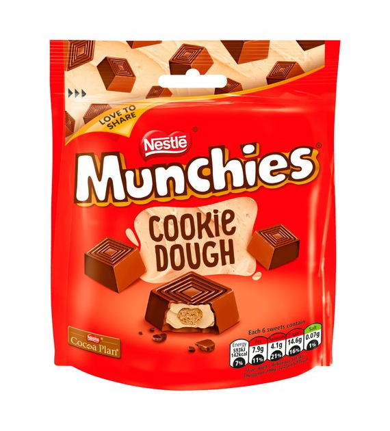 Nestle Munchies Cookie Dough Torebka 101g