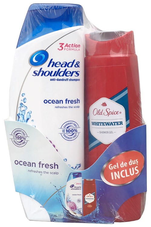 Old Spice Whitewat Gel 250ml H&S Ocean Fresh 400ml