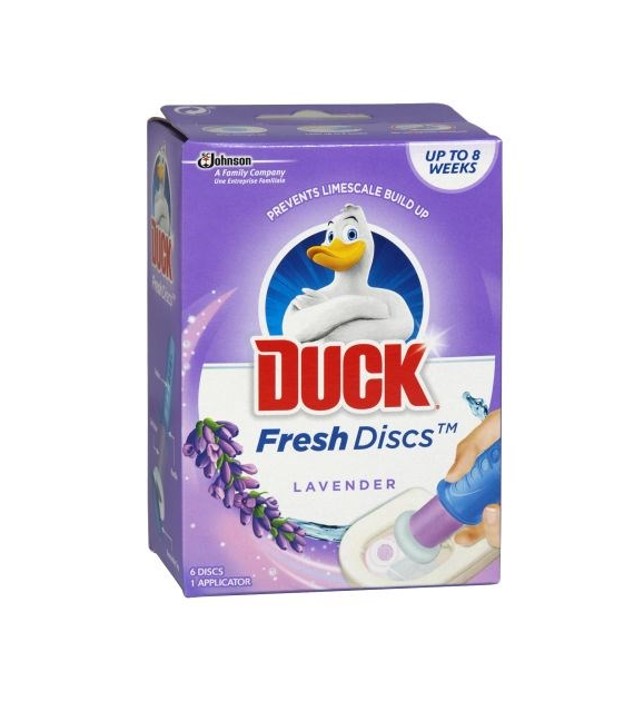 Duck Fresh 6 Discs Lavender WC Stempel 36ml