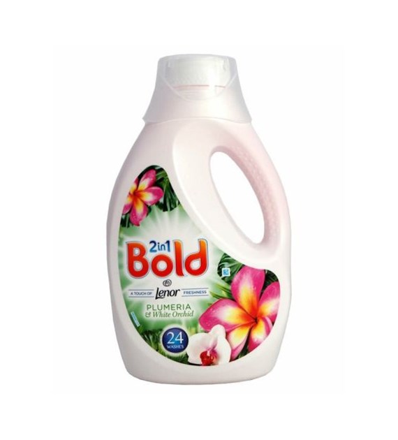 Bold 2in1 Plumeria & White Orchid Gel 24p 1,2L