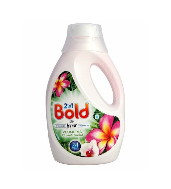 Bold 2in1 Plumeria & White Orchid Gel 24p 1,2L