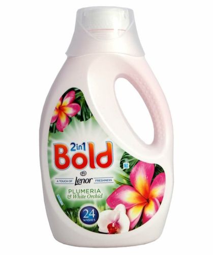 Bold 2in1 Plumeria & White Orchid Gel 24p 1,2L