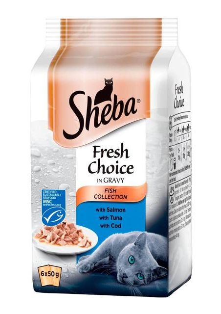 Sheba Fresh Choice Fish dla Kota 6x50g 300ml