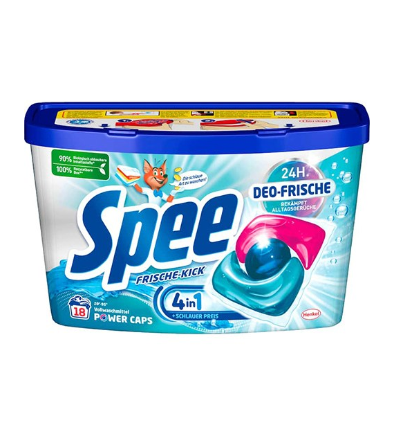 Spee Power Caps Frische Kick 18p 216g