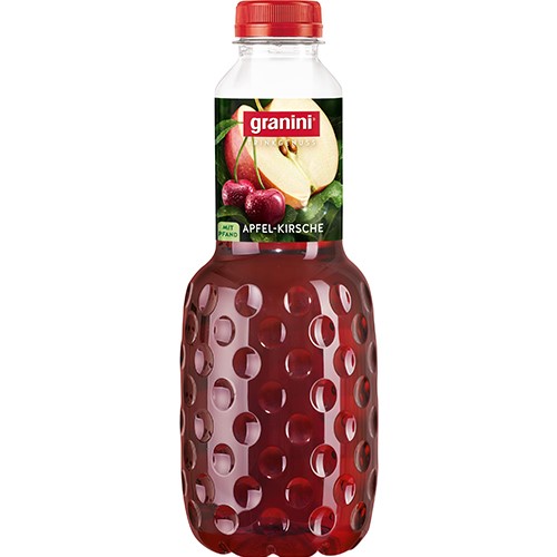 Granini Apfel-Kirsche Sok 1L