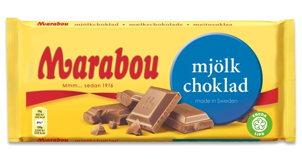 Marabou Mjolk Choklad Czekolada 100g