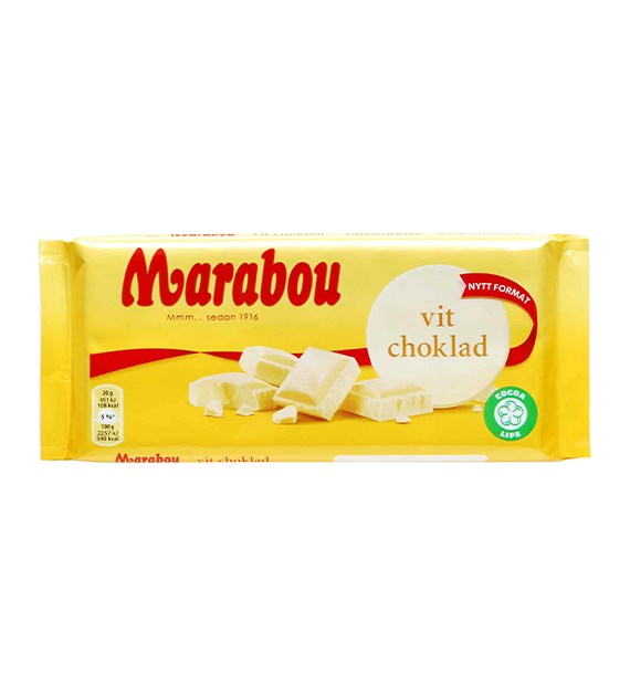 Marabou Vit Choklad Czekolada 180g