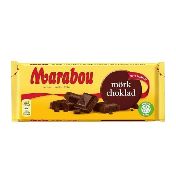 Marabou Mork Choklad Czekolada 180g