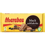 Marabou Black Saltlakrits Czekolada 180g