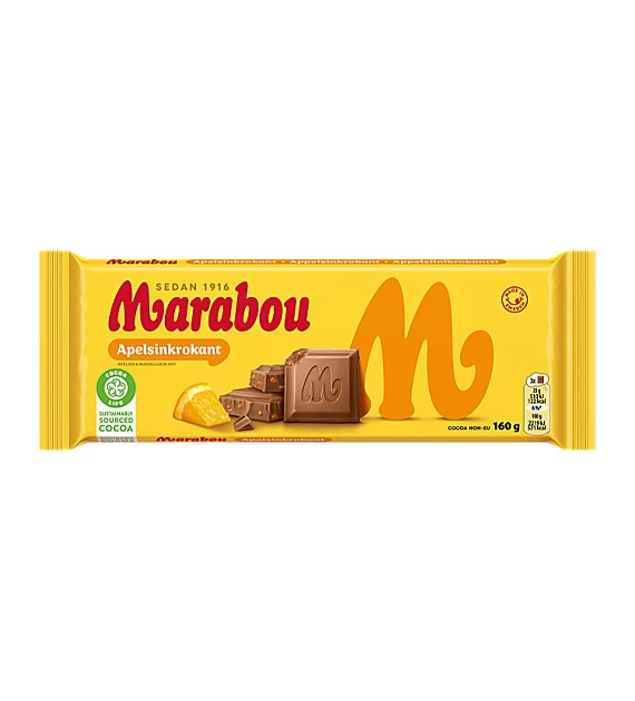 Marabou Apelsinkrokant Czekolada 160g