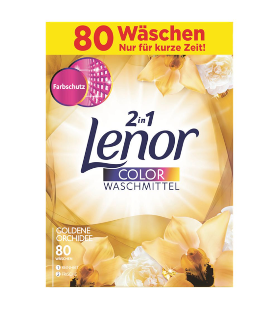 Lenor 2in1 Color Goldene Orchidee Prosz 80p 5,2kg