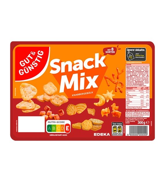 G&G Snack Mix 8 Sorten 300g