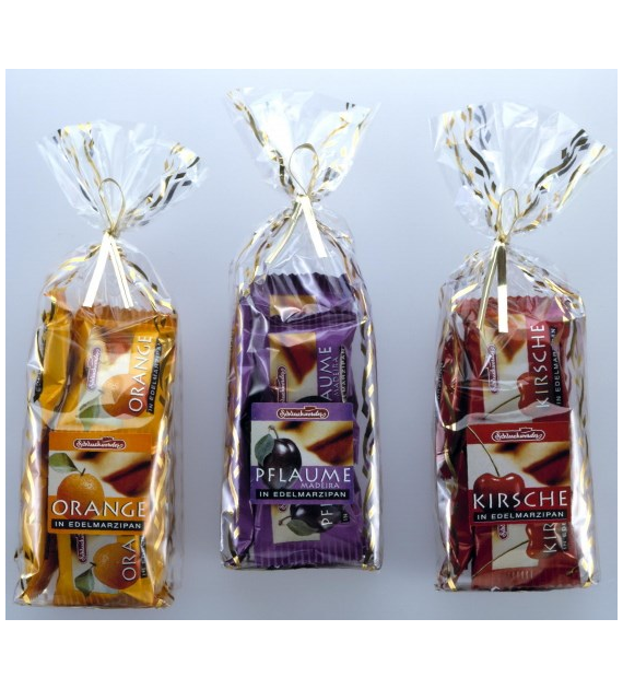 Schluckwerder Marzipan Pflaume Orange Kirsche 150g