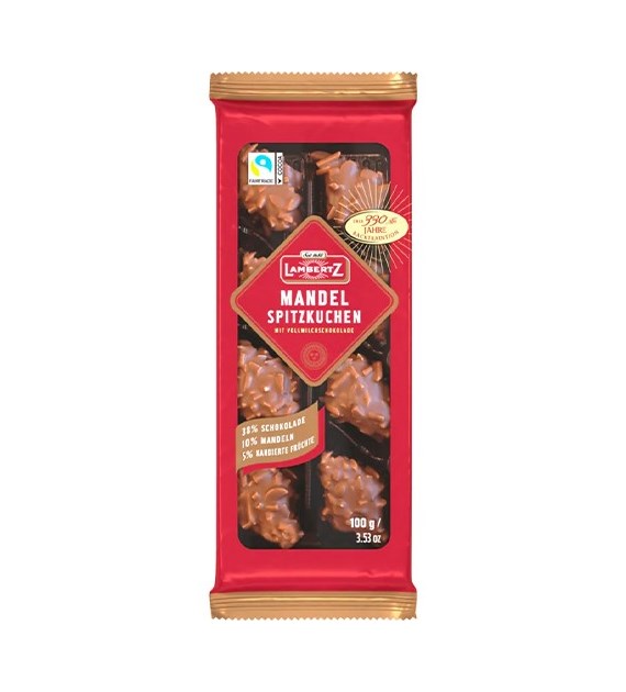 Lambertz Mandel Spitzkuchen Vollmilch 100g