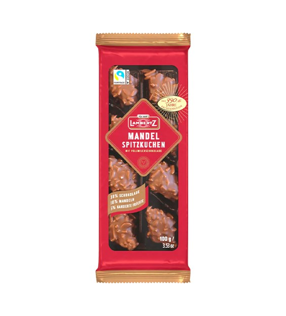 Lambertz Mandel Spitzkuchen Vollmilch 100g
