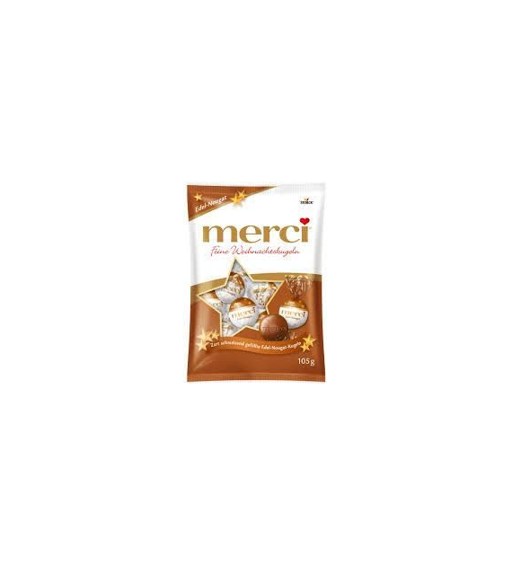 Merci Weihnachtskugeln Zart Edel Nougat 105g