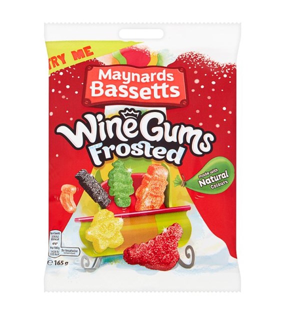 Maynards Bassetts Wine Gums Frosted Żelki 165g
