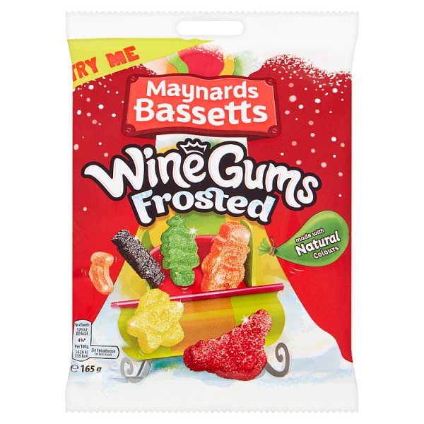 Maynards Bassetts Wine Gums Frosted Żelki 165g