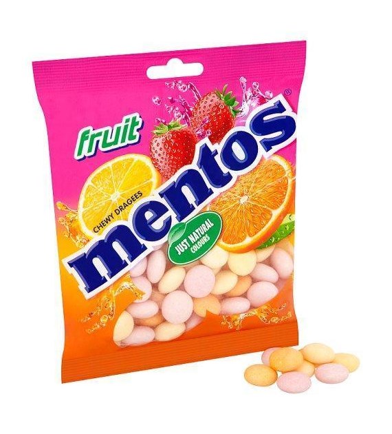 Mentos Fruit Bag 175g