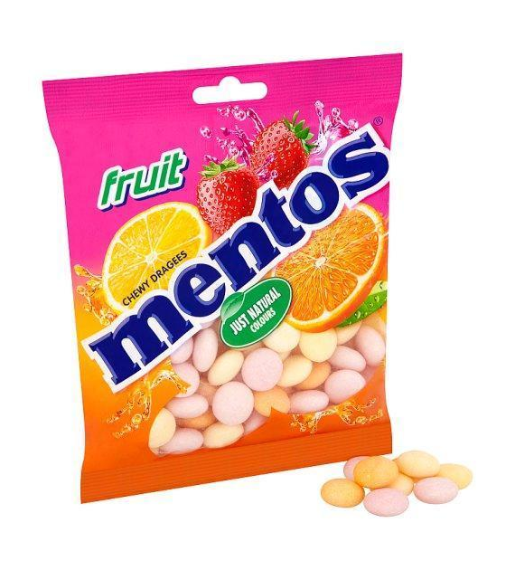 Mentos Fruit Bag 175g
