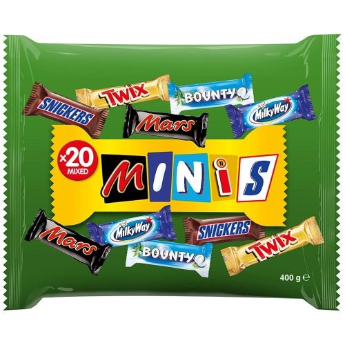 Minis Mix Batonów 20szt 400g