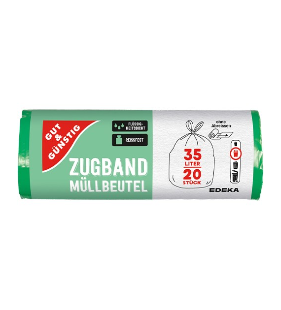 G&G Zugband Worki na Śmieci 35L 20szt