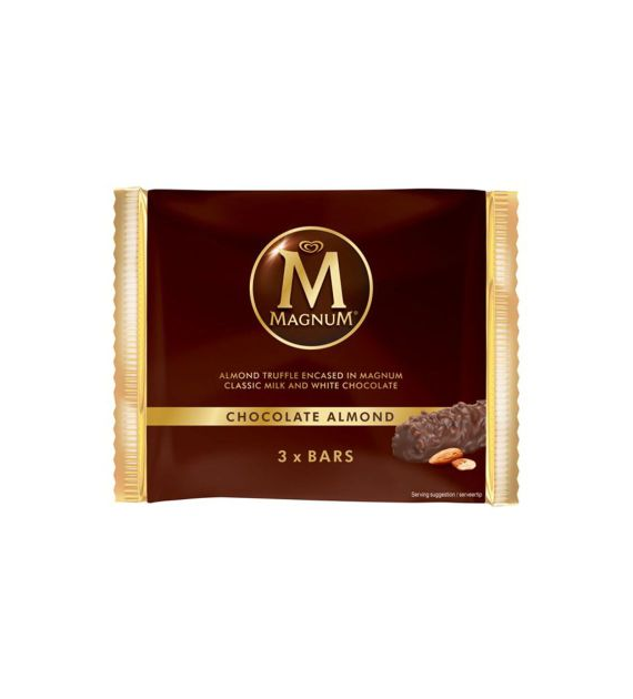 Magnum Chocolate Almond Batony 3szt 93g