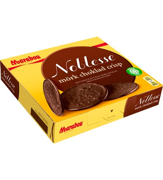 Marabou Noblesse Mork Choklad Crisp Ciastka 150g