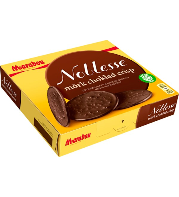 Marabou Noblesse Mork Choklad Crisp Ciastka 150g
