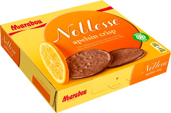 Marabou Noblesse Apelsin Crisp Ciastka 150g