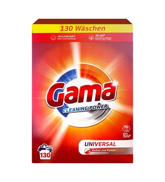 Gama 3in1 Universal Proszek 130p 7,8kg