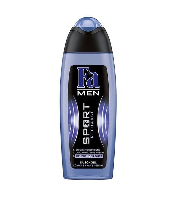 Fa Men Sport Recharge Blebender Duft Gel 250ml