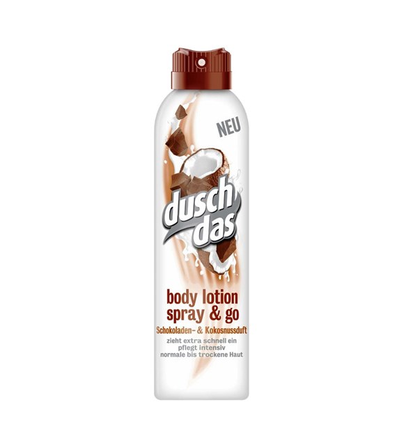 Dusch Das Schokoladen Kokosduft Spray & Go 190ml