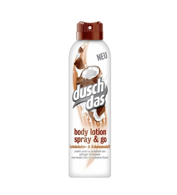 Dusch Das Schokoladen Kokosduft Spray & Go 190ml