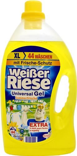 Weißer Riese Universal Sommerfrische Gel 44p 3,2L